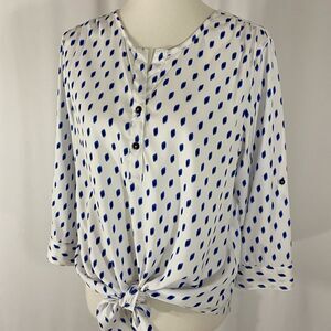 NWOT   Anilia Femme Front Tie Top